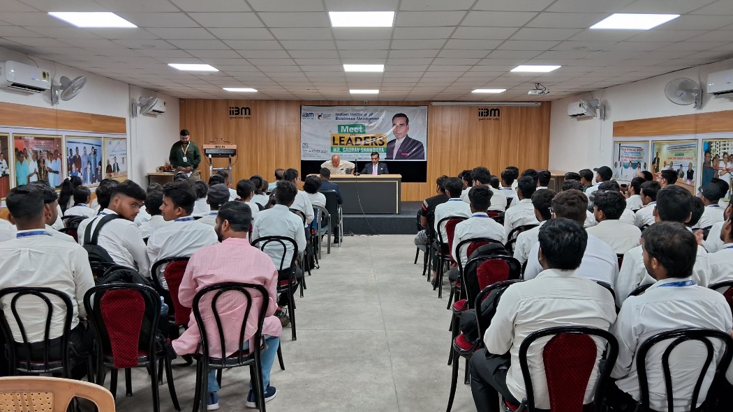 ‘Meet the Leader’ Program with Gaurav Shandilya at IIBM